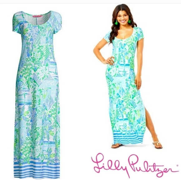 Lilly Pulitzer Wynne Maxi Dress - Picture 1 of 10